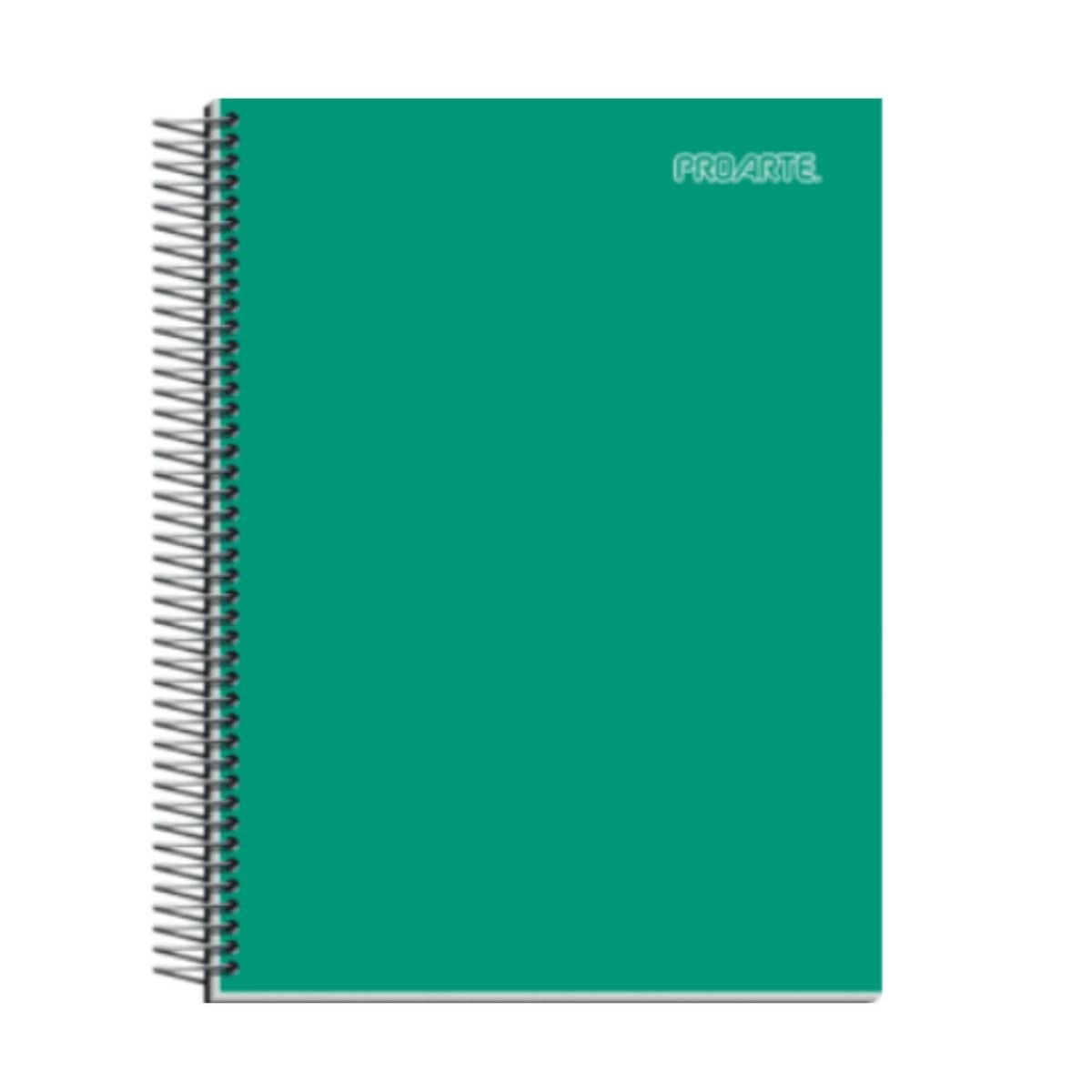 GENERICO - Pack 6 Cuadernos Espiral Colores Surtidos Tapa Dura A4