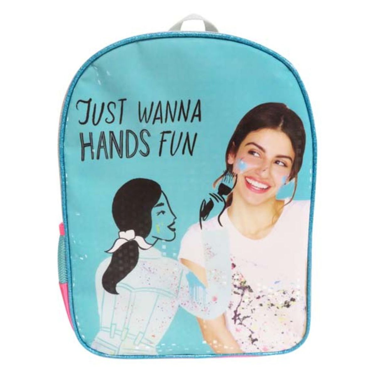 GENERICO - Mochila Escolar Infantil Juvenil Diseño Divertido Azul Niños