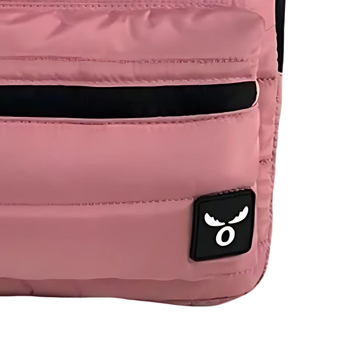 GENERICO - Mochila Rosa Casual Impermeable Bolsillo Frontal Cremallera