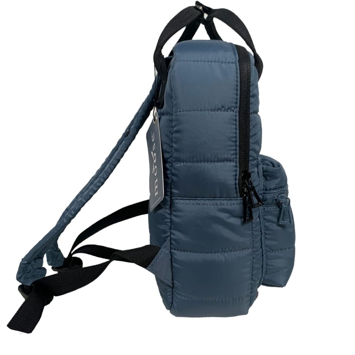 GENERICO - Mochila Casual Impermeable Azul Bolsillo Frontal Escolares