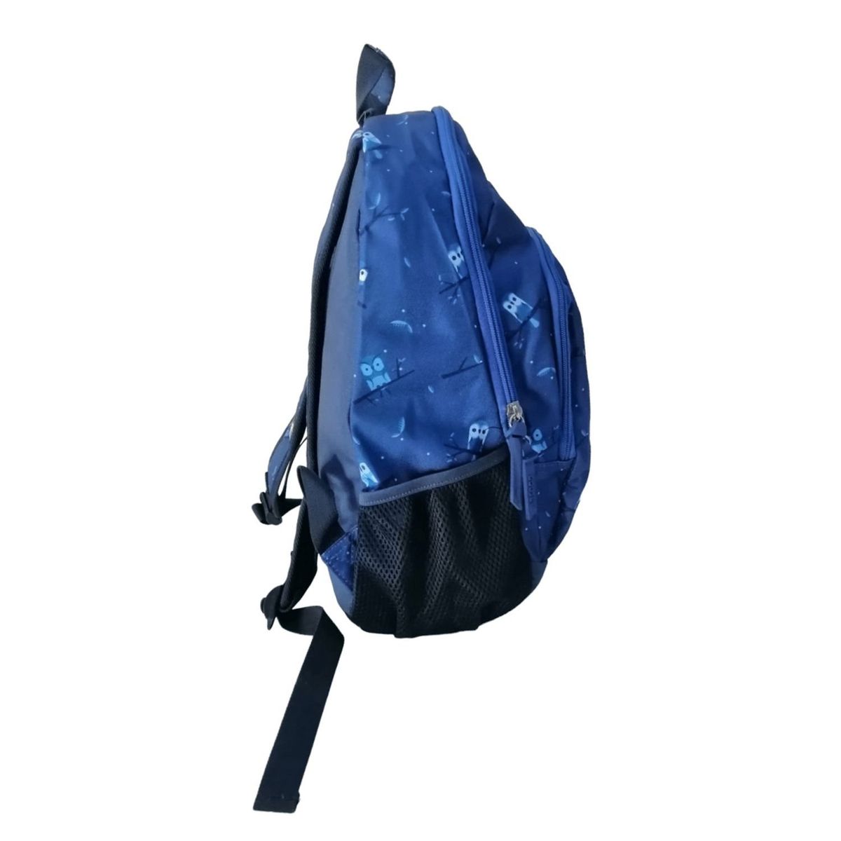 GENERICO - Mochila Escolar Infantil Azul Diseño Búhos Espaciosa Durable