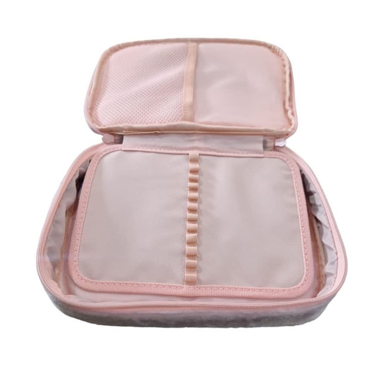 GENERICO - Estuche Organizador Escolar Viaje Diseño Elegante Rosa