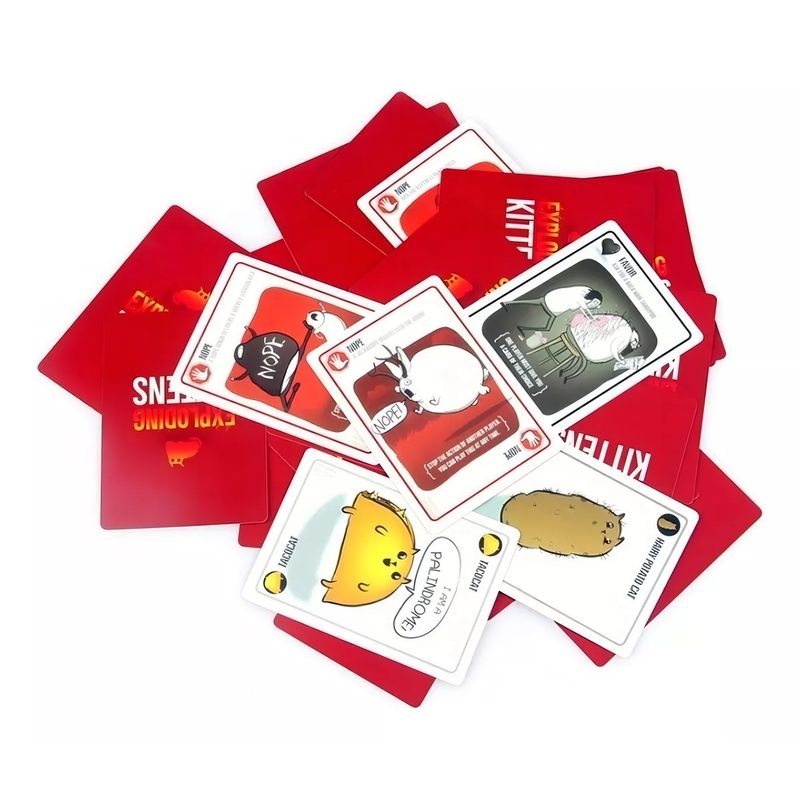 GENERICO - Juego de cartas Exploding kittens Original Exploding Kittens