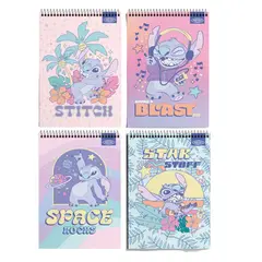 GENERICO - Pack 6 Cuadernos Espiral Diseño Personajes 100 Hojas Escoalr