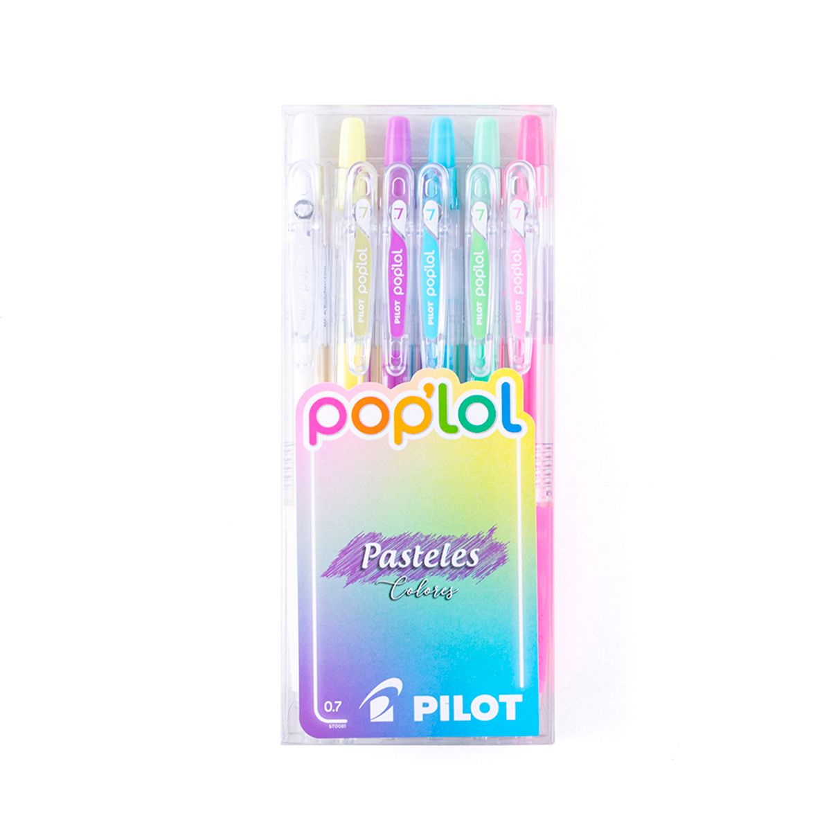 PILOT - Set Poplol 6 Colores Pasteles