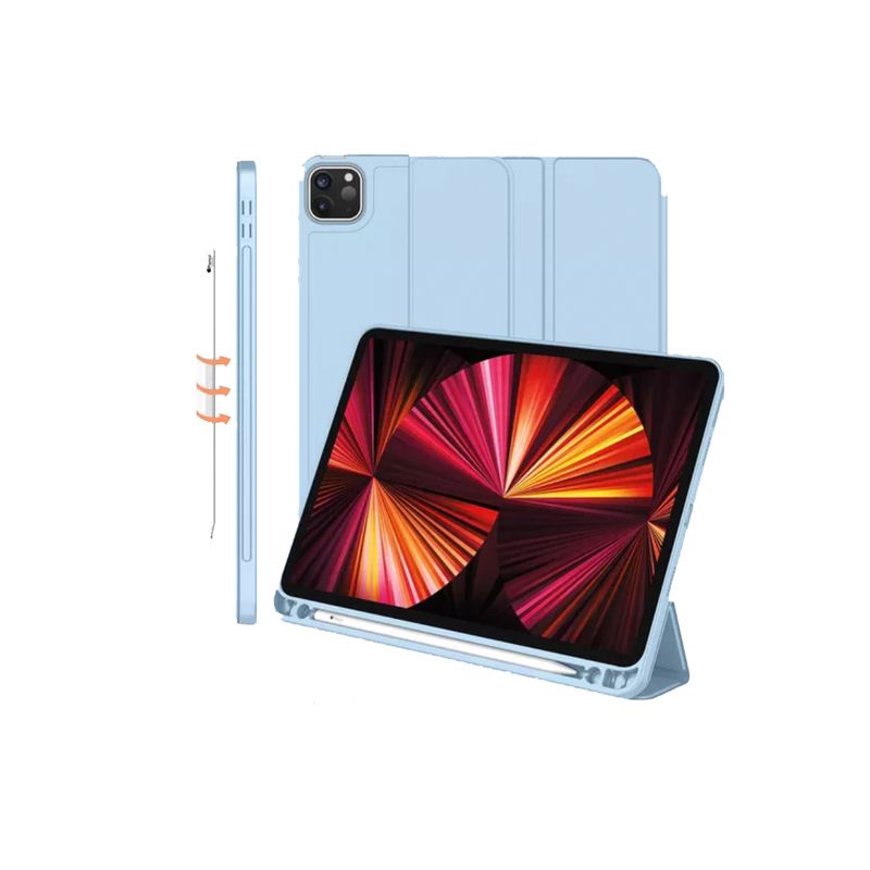 JOIGO - Carcasa Funda Smart Cover Para iPad 12.9 Celeste