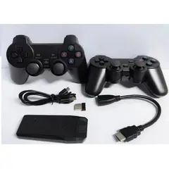 DM - Consola Retro de Videojuegos 64GB 20000 Juegos+Controles Inalámbricoswo