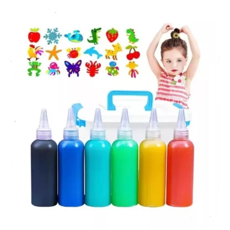 GENERICO - Kit De Gel Magico 3d Acuatico, 6 Gel Juego De Agua