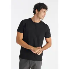 NIMTU - Polera Tres Cruces Casual Negro