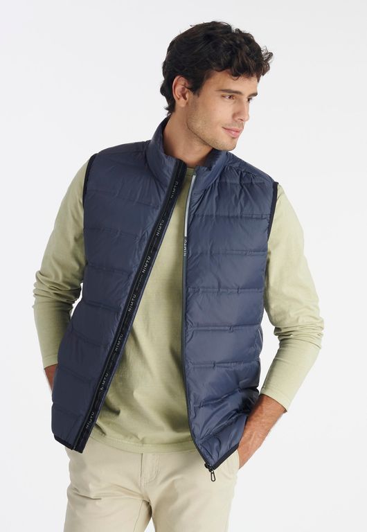 Vest Calbuco Casual Azul Azul S
