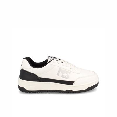 Imagen 1 del producto Zapatilla Mujer Maisy Blanco-Negro