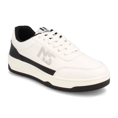 Imagen 2 del producto Zapatilla Mujer Maisy Blanco-Negro