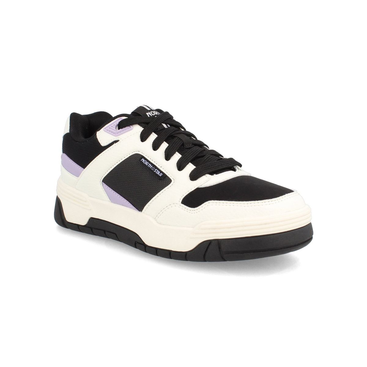 NORTH STAR - Zapatilla Mujer North Star Skater Chunk Blanco-Negro