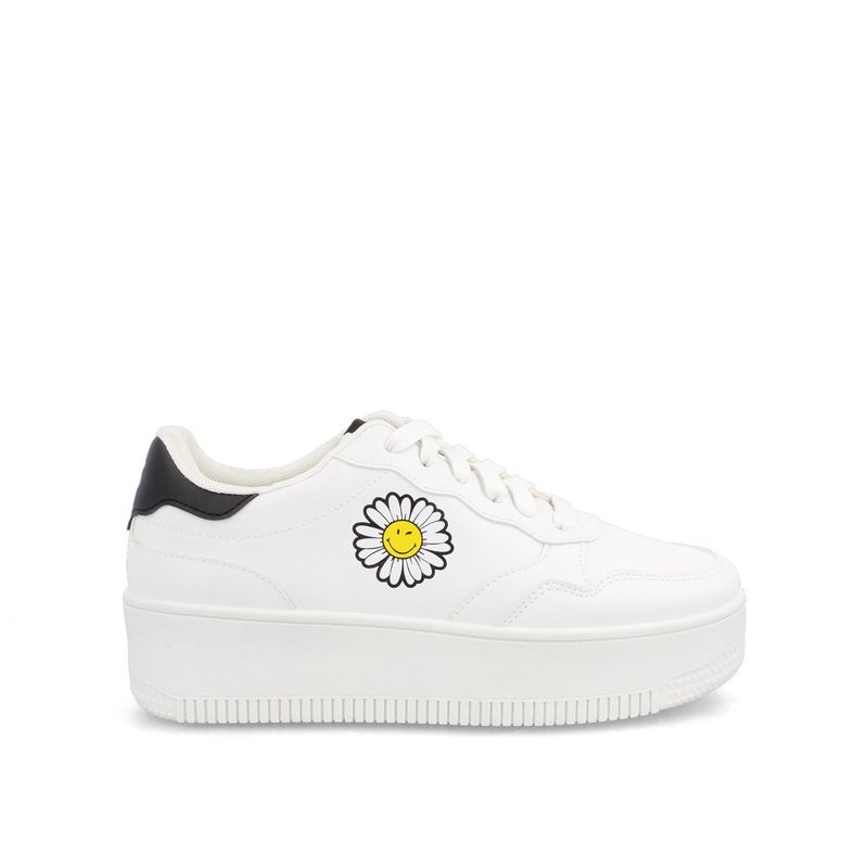 NORTH STAR - Zapatilla Mujer North Star SmileyWorld Mayo Blanco