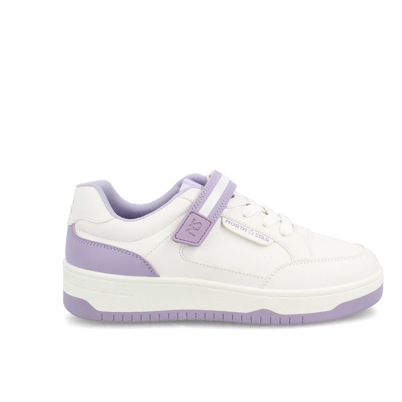 NORTH STAR - Zapatilla Niña North Star Maisy Blanco-Lila