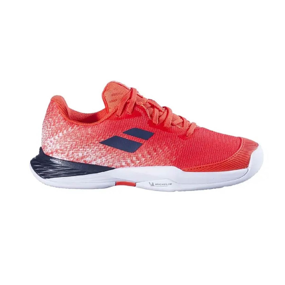 BABOLAT - Zapatilla Tenis Babolat Jet Mach 3 Clay Junior Boy Strike Red White