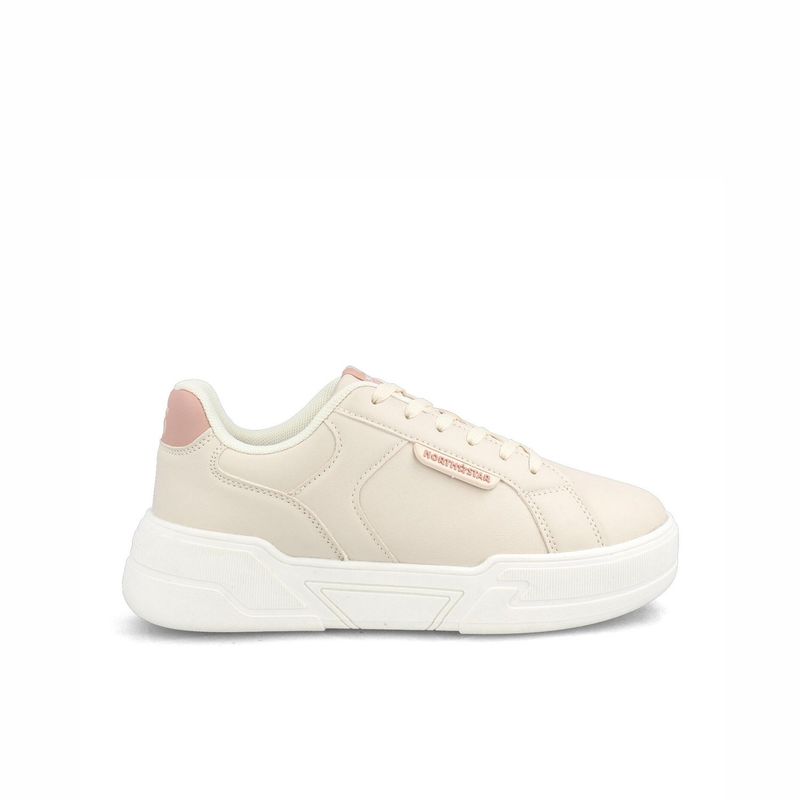 NORTH STAR - Zapatilla Mujer North Star Skater Park Beige