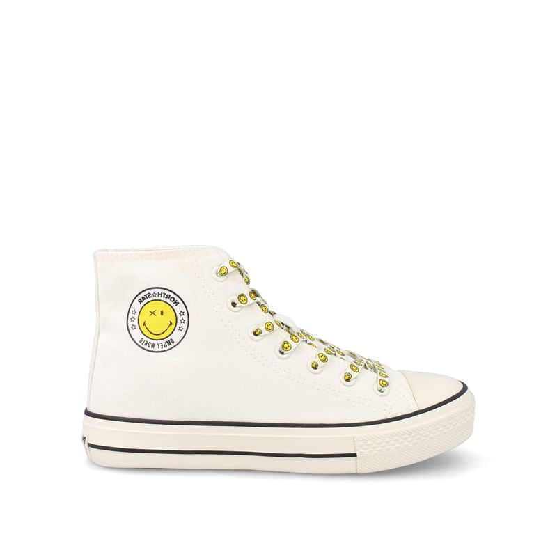 NORTH STAR - Zapatilla Mujer North Star Smileyworld New Suprime Blanco