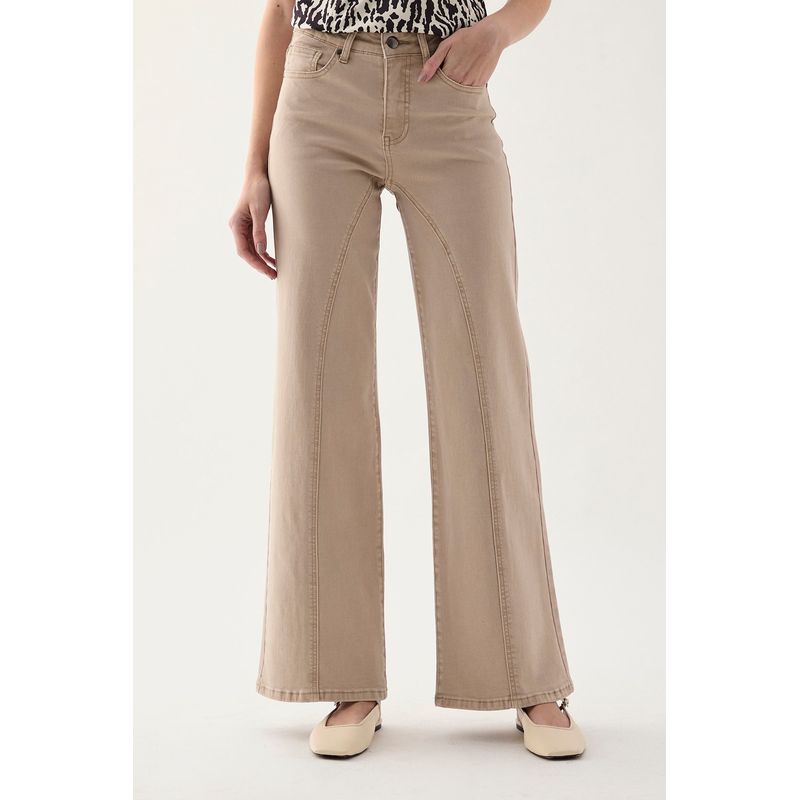 ASH - Jeans Liso Beige Ash