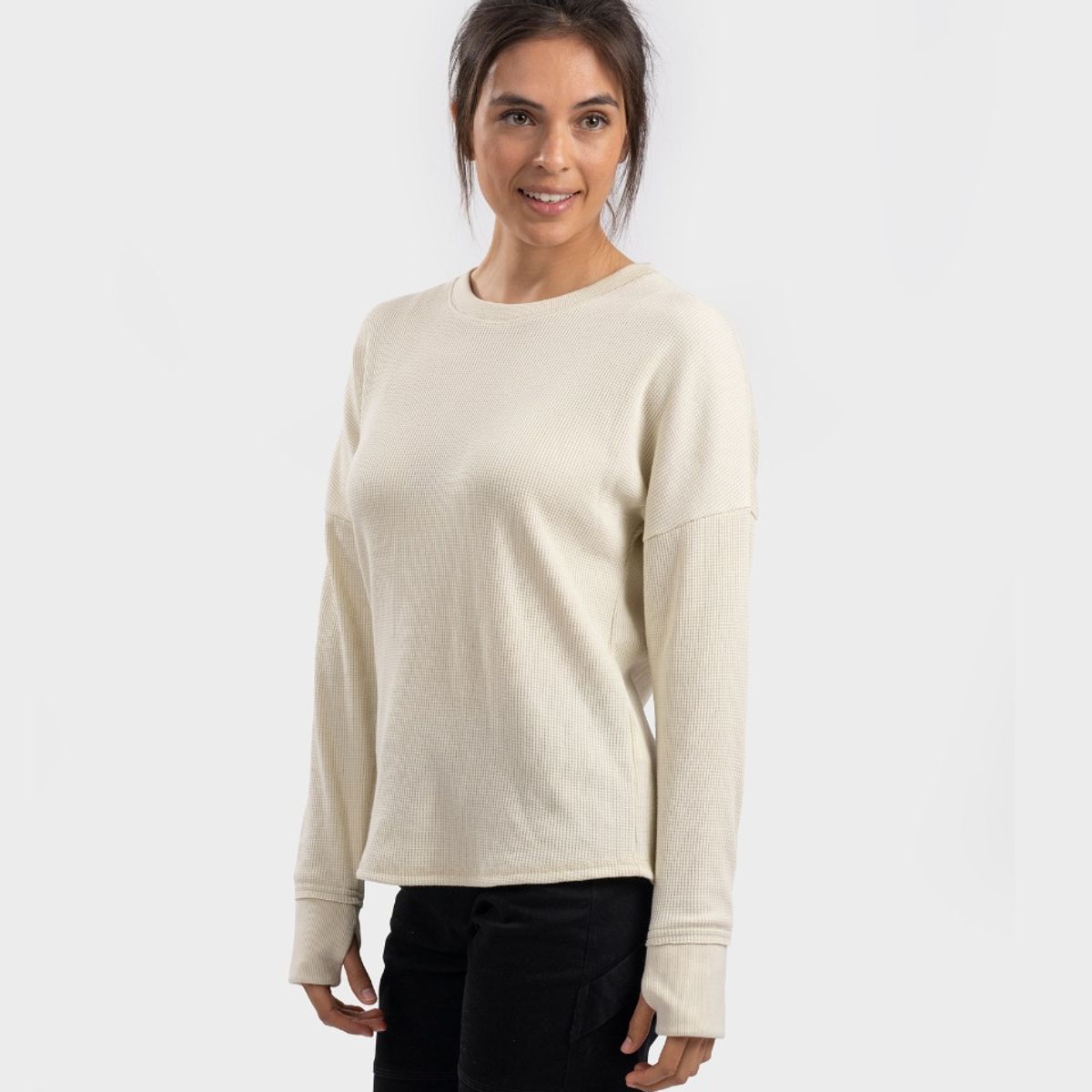 GNOMO - Polera Eco Manga Larga Lodlam Mujer Gnomo