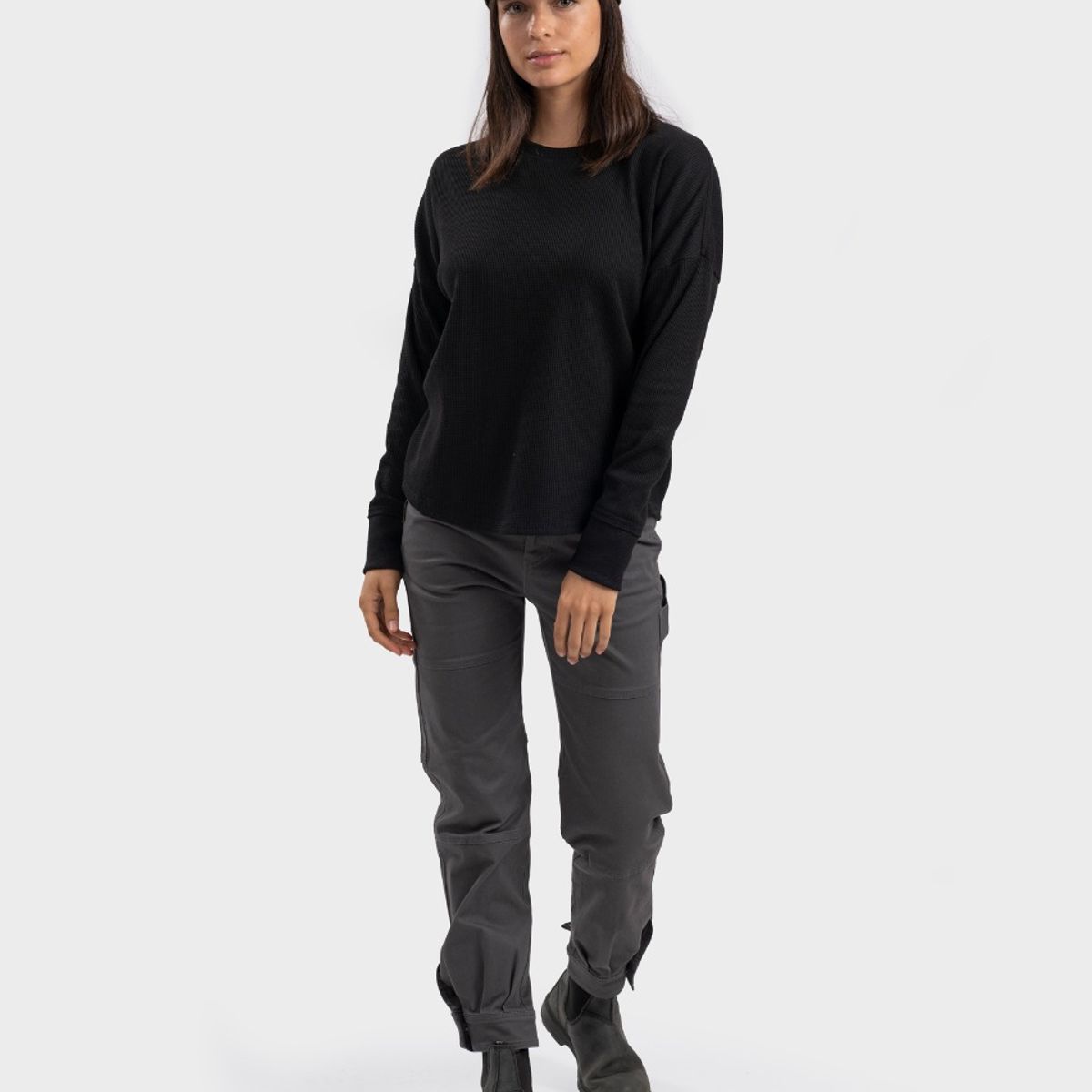 GNOMO - Polera Eco Manga Larga Lodlam Mujer Gnomo
