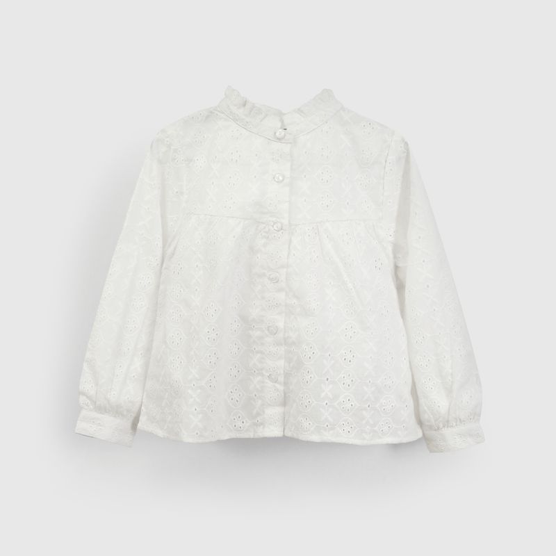 COLLOKY - Blusa Niña Blanco 56254 Colloky_.
