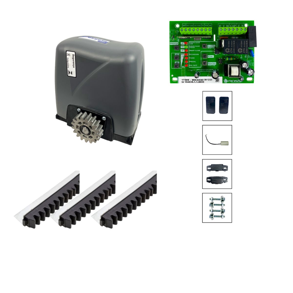 ROSSI - Motor Para Porton Electrico Corredizo 600Kg Rossi