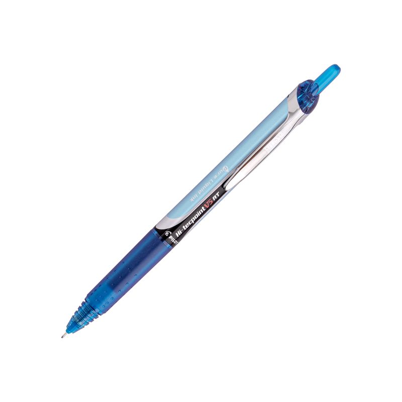 PILOT - Lápiz Tinta HI-Tecpoint Grip V5 Retráctil - Turquesa
