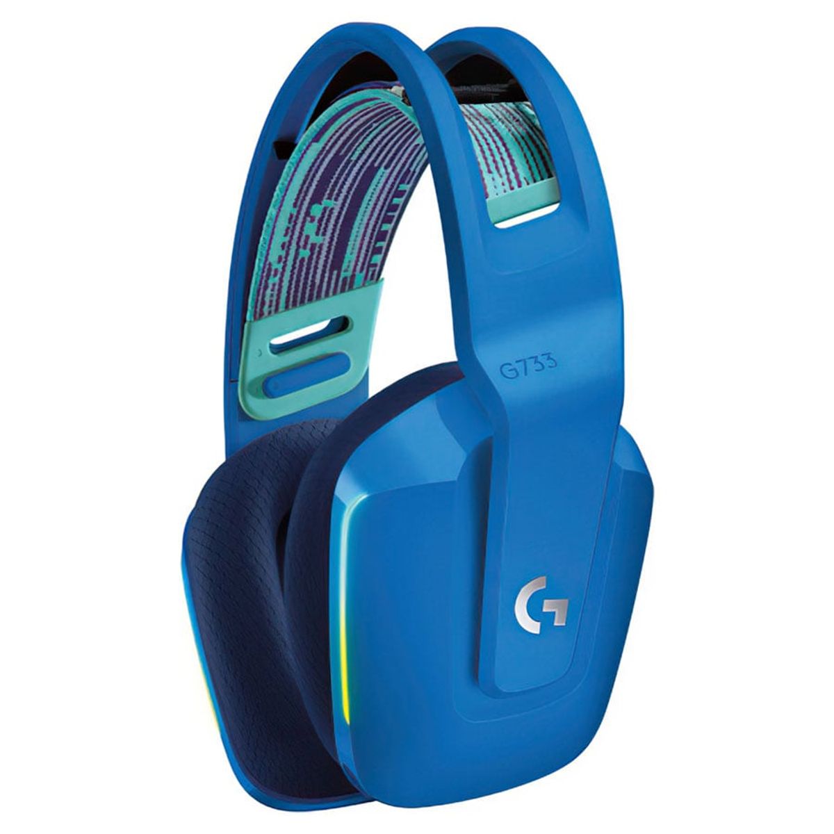 LOGITECH - Audífonos Gamer Logitech G733 Lightspeed Wireless RGB Azul