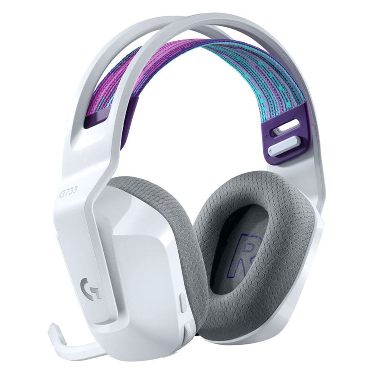 LOGITECH - Audífonos Gamer Logitech G733 Lightspeed Wireless RGB Blanco