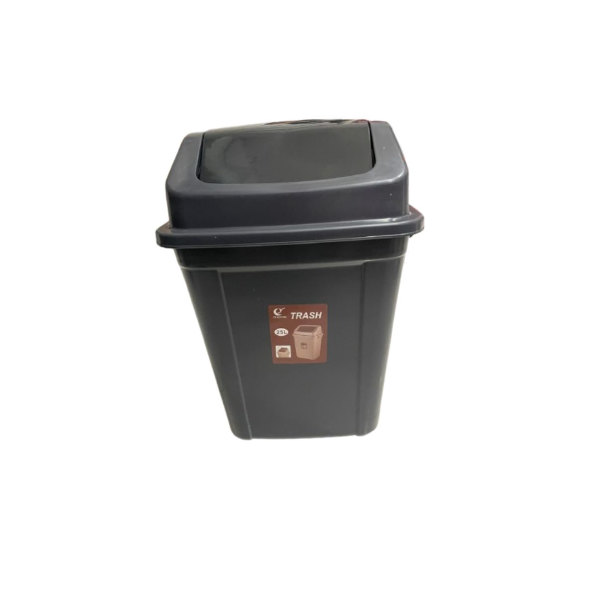 GENERICO - Tachos De Basura Basurero Papelera 25 Litros Con Tapa Vaiven