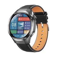 GENERICO - Smartwatch Deportivo con Pantalla HD Correa de Cuero IP68 300mAh