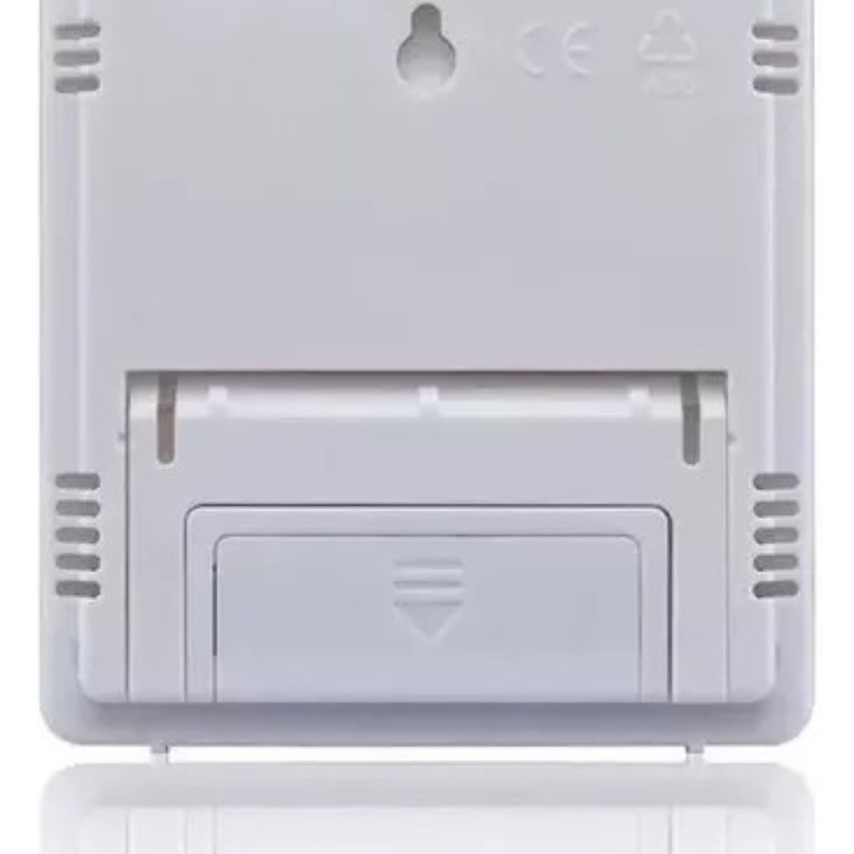 GENERICO - Termohigrómetro Digital Htc-1 Higrometro Termometro Reloj Ambiental