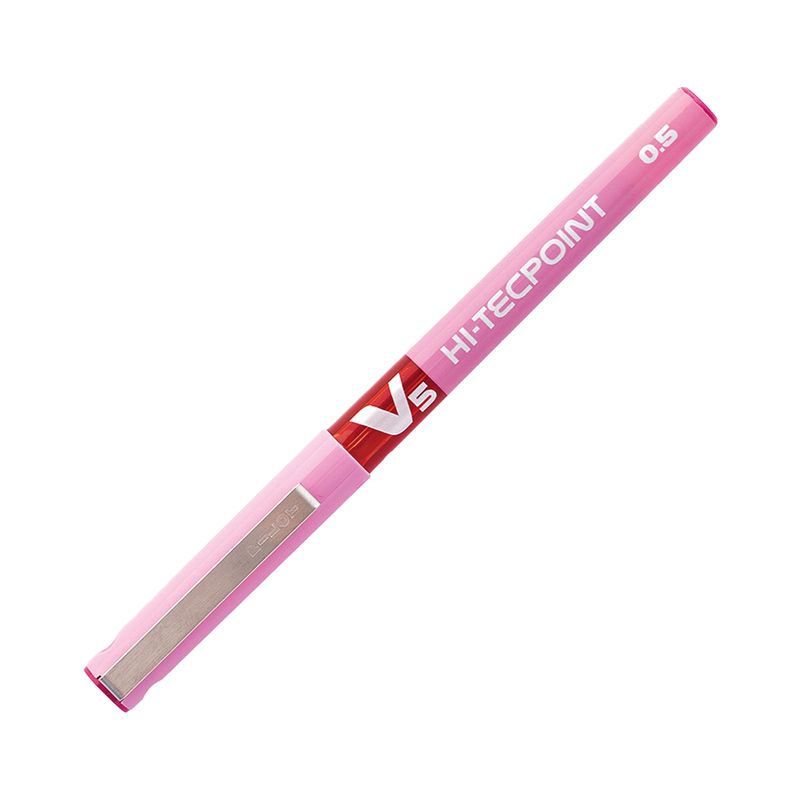 PILOT - Lápiz Tinta Hi-Tecpoint V5 - Rosado