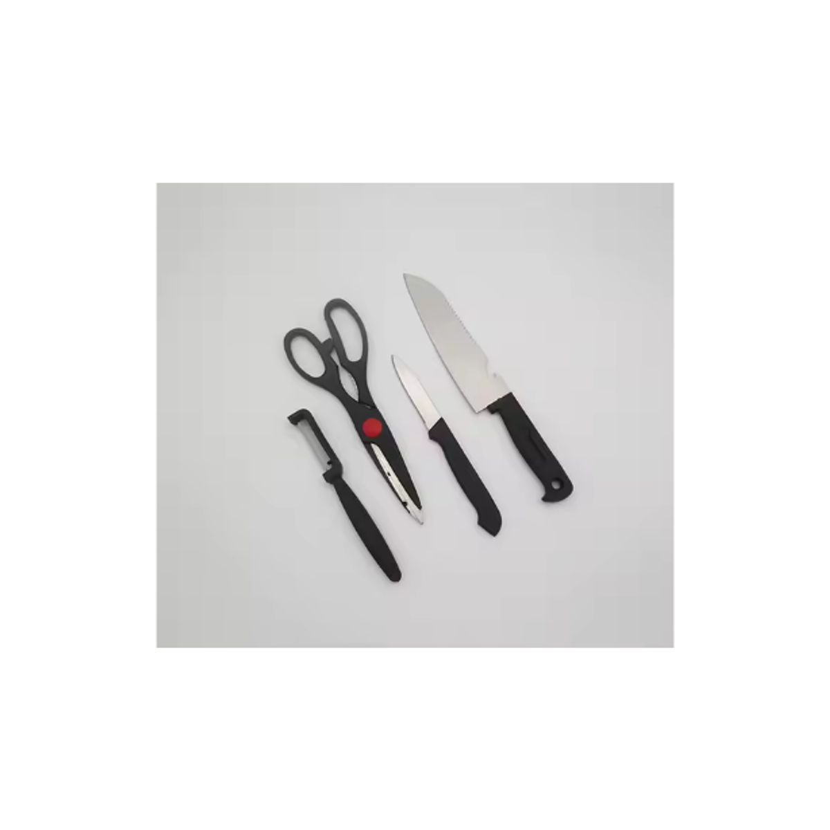 GENERICO - Set de Cuchillo y Tijera de Cocina