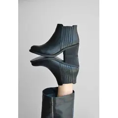 GIANI DAFIRENZE - Botines Mujer De Cuero Pinda Negro C11.