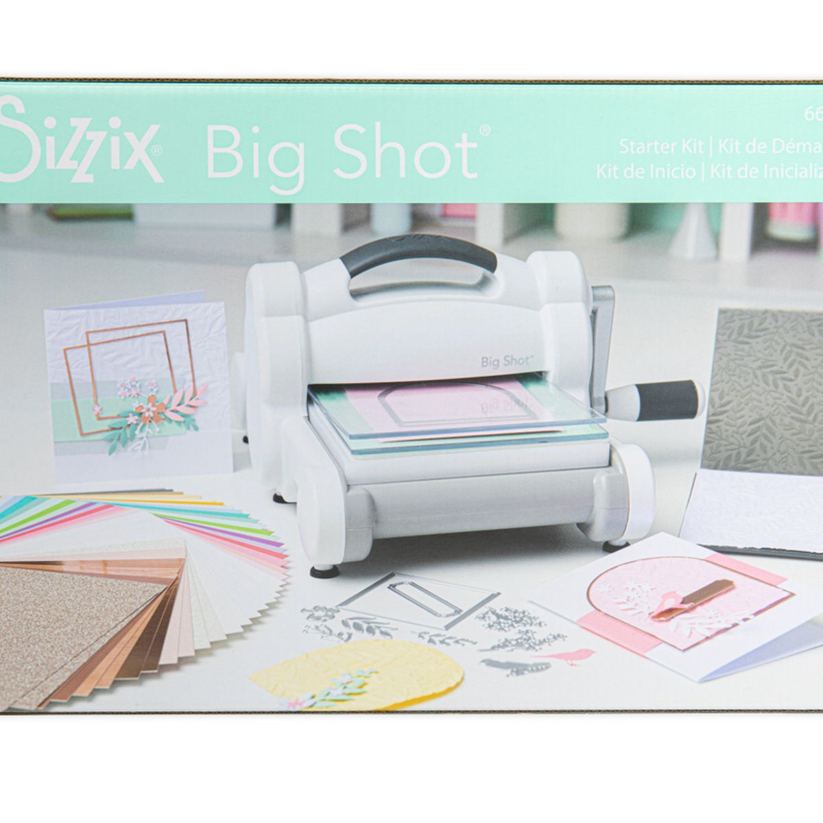 SIZZIX - NUEVA BIG SHOT DE SIZZIX TROQUELADORA MANUAL EN KIT