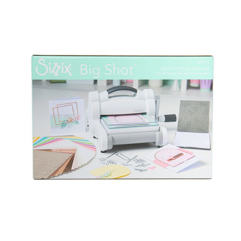 SIZZIX - NUEVA BIG SHOT DE SIZZIX TROQUELADORA MANUAL EN KIT