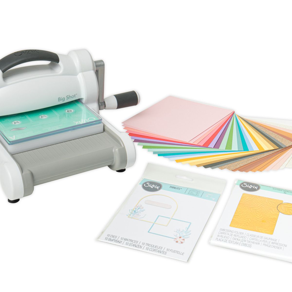 SIZZIX - NUEVA BIG SHOT DE SIZZIX TROQUELADORA MANUAL EN KIT