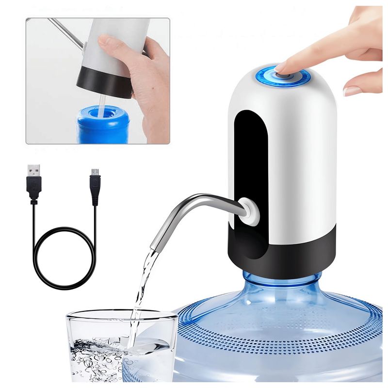 UTILISIMO - Dispensador De Agua Eléctrico Portátil Recargable
