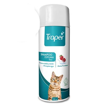Imagen 2 del producto Shampoo Espuma Gato Frambuesa 170 mL