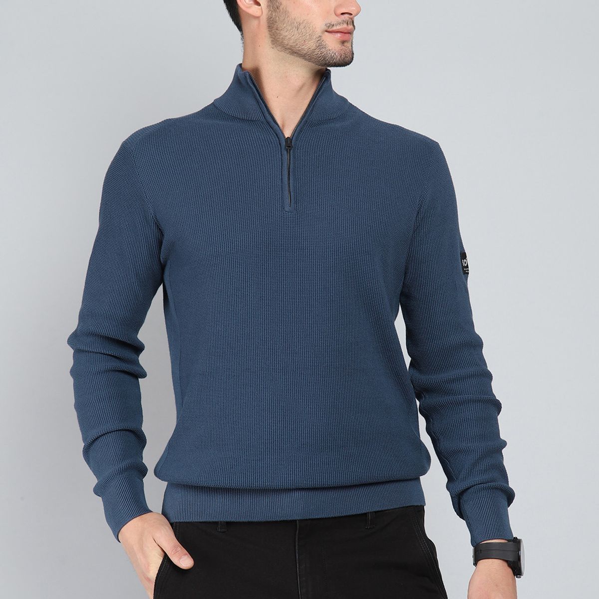 SOVIET - Sweater Half Zipper Soviet SOVIET