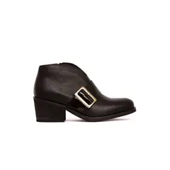 GIANI DAFIRENZE - Botines Mujer De Cuero Focha C13 Negro