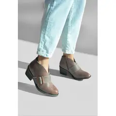 GIANI DAFIRENZE - Botines Mujer De Cuero Focha Café C14