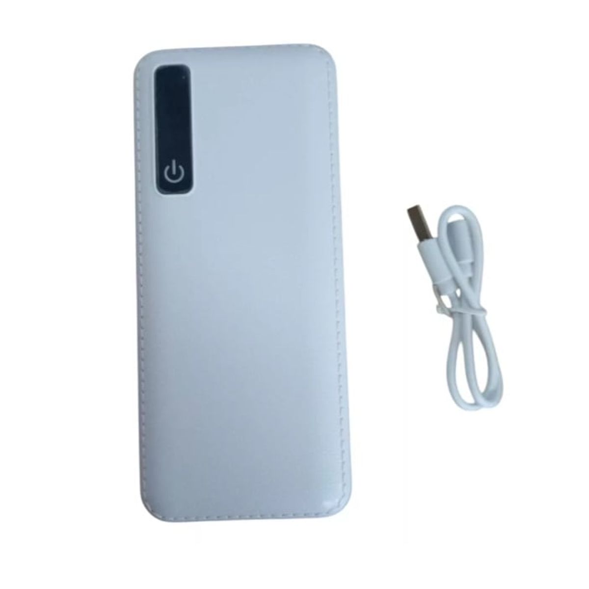 GENERICO - Cargador Portátil 20000mAh 3 Puertos USB Cables Linterna