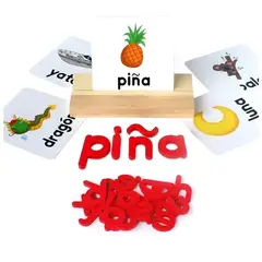 GENERICO - Juego De Ortografía Español De Madera