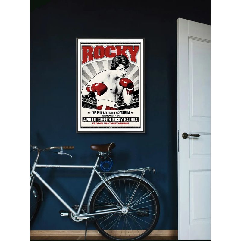 GENERICO - CUADRO DECORATIVO AFICHE PELICULA ROCKY
