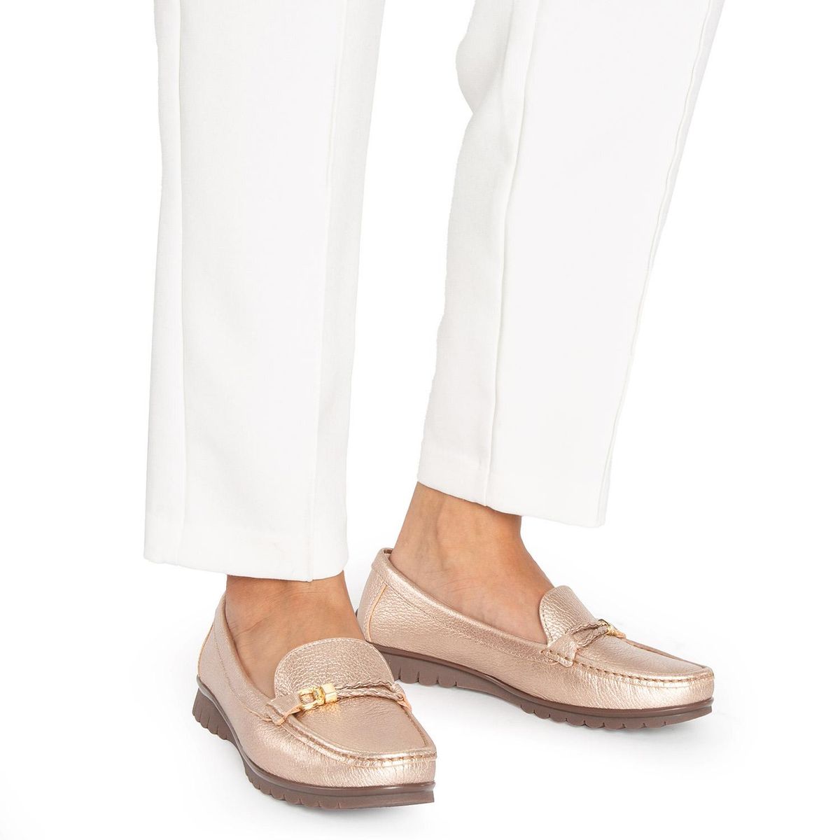 GACEL - Mocasin - Mujer - Trini - Gacel - Dorado