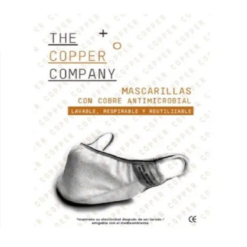 BAUL MAGICO - Mascarillas Con Cobre Antimicrobial The Copper Company