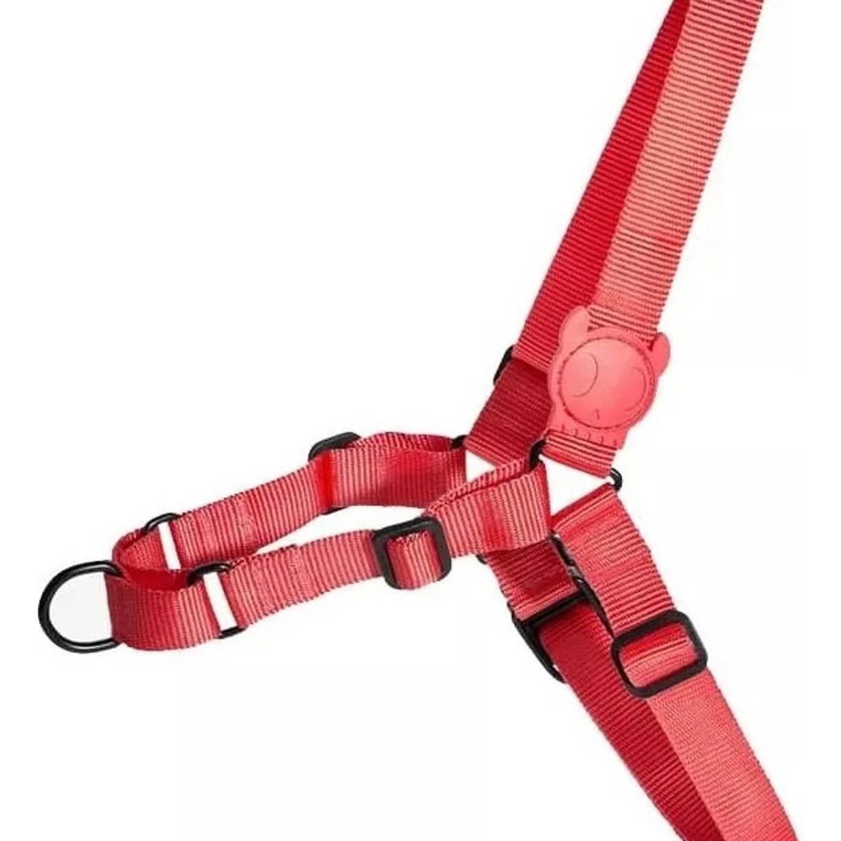 ZEEDOG - Arnés Anti Tirones Zeedog Soft Walk Neon Coral Talla L